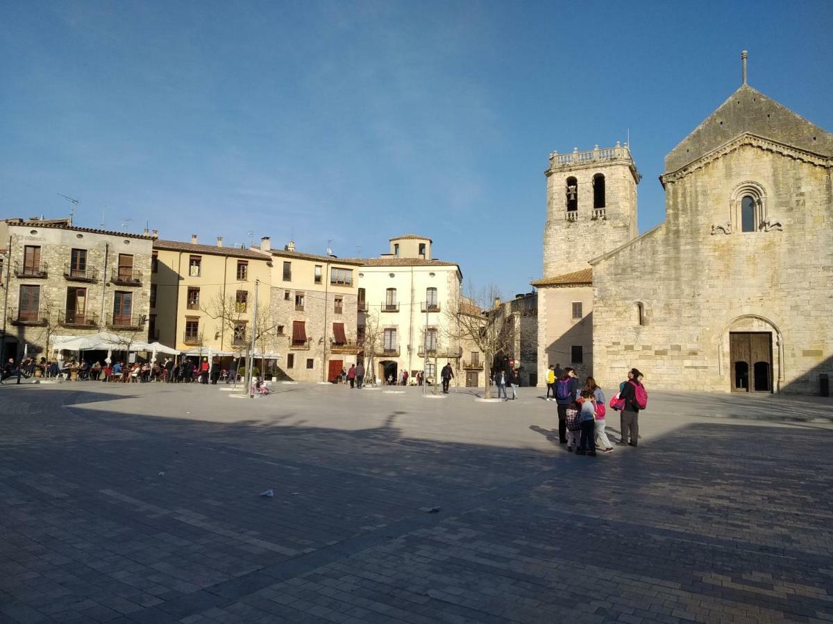Apartament Can Mingu 1Er Pis Besalú Dış mekan fotoğraf